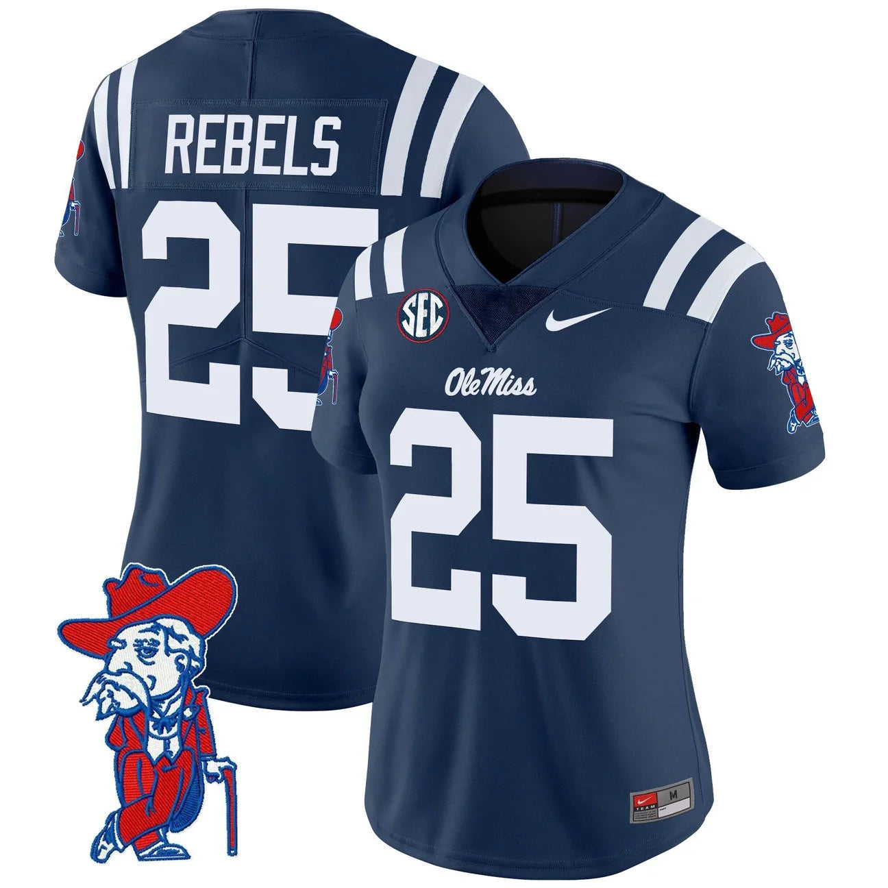 Women's Ole Miss Rebels 2026 Vapor Limited Jersey V2 - All Stitched