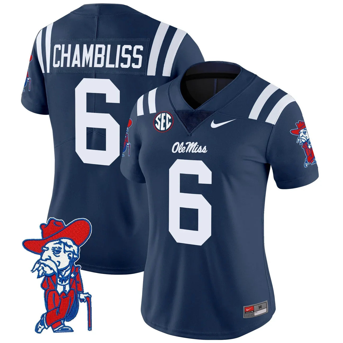 Women's Ole Miss Rebels 2026 Vapor Limited Jersey V2 - All Stitched