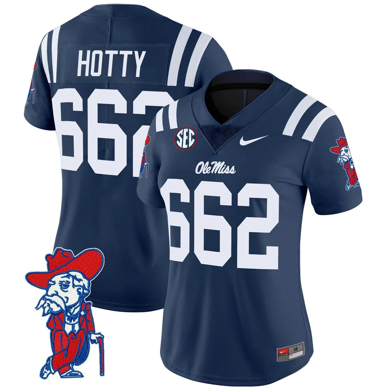 Women's Ole Miss Rebels 2026 Vapor Limited Jersey V2 - All Stitched