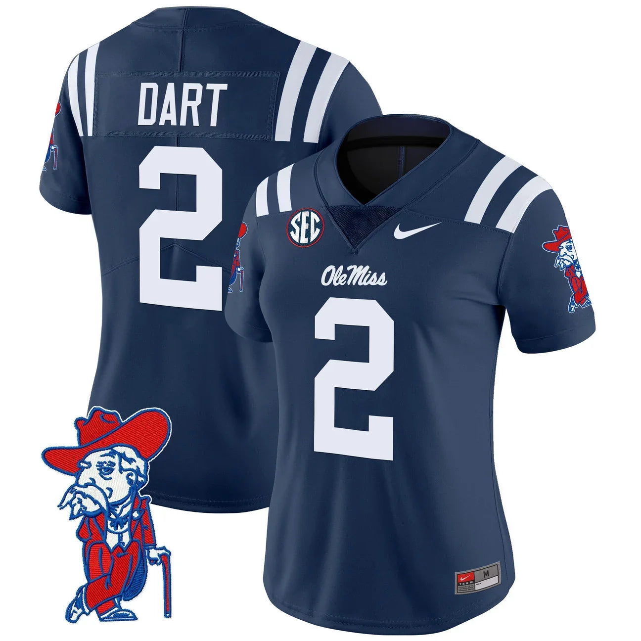 Women's Ole Miss Rebels 2026 Vapor Limited Jersey V2 - All Stitched