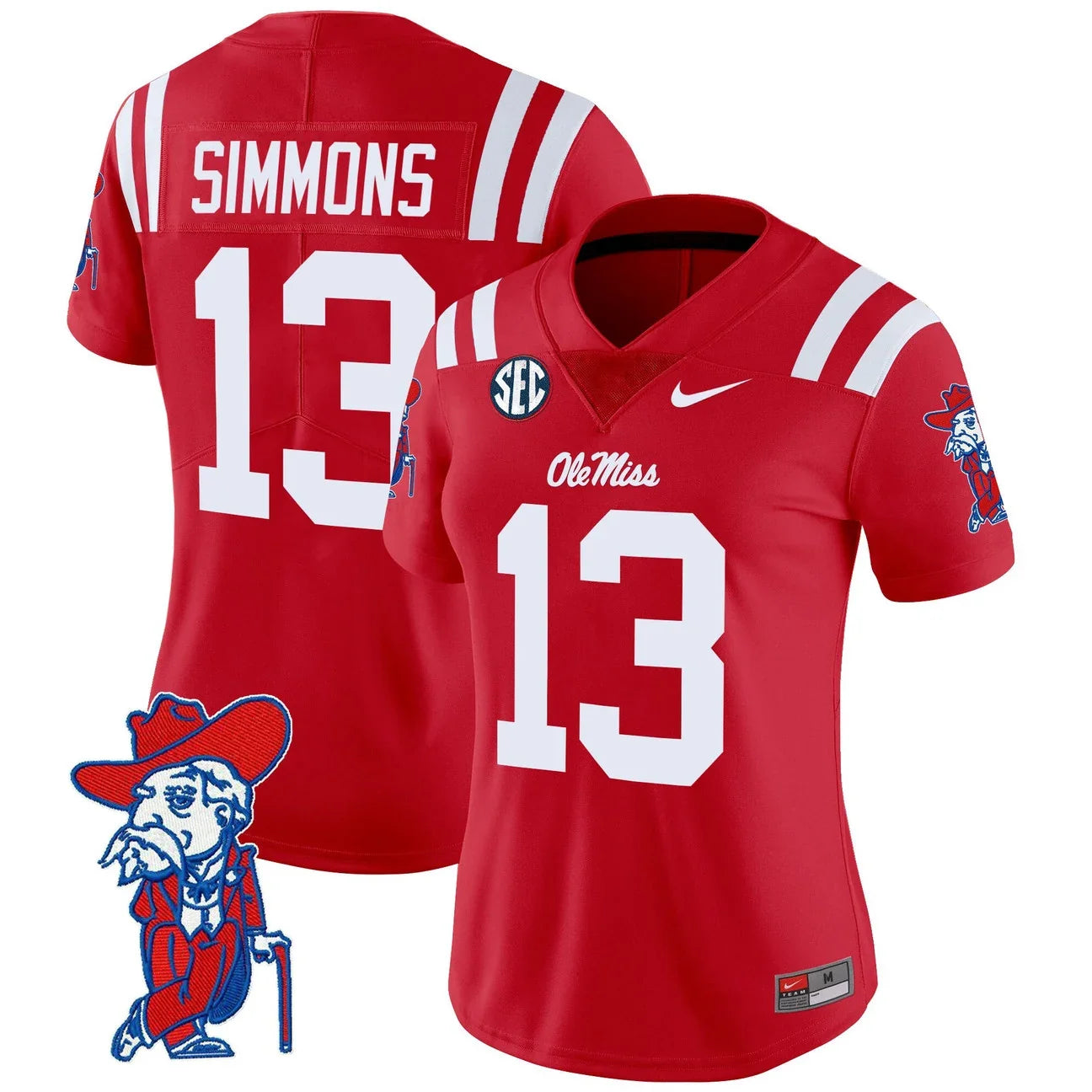 Women's Ole Miss Rebels 2026 Vapor Limited Jersey V2 - All Stitched