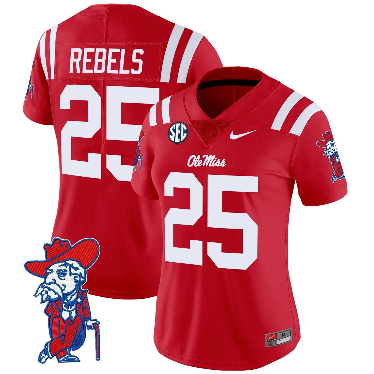 Women's Ole Miss Rebels 2026 Vapor Limited Jersey V2 - All Stitched
