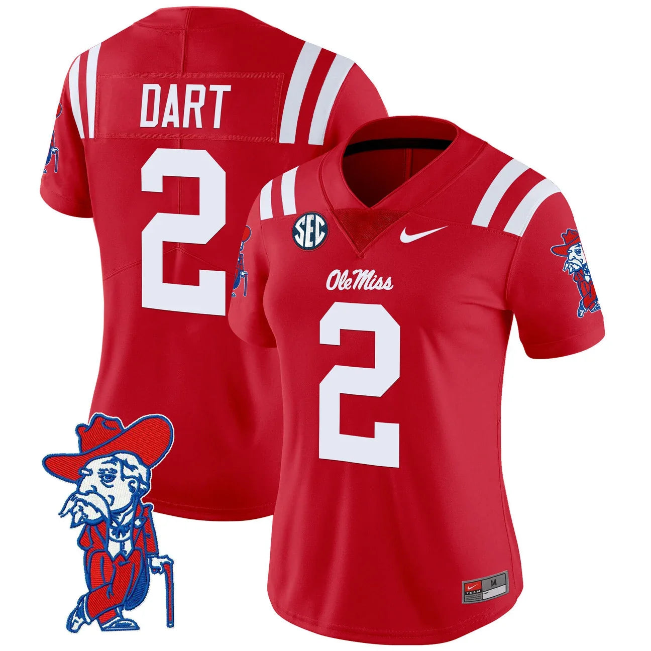Women's Ole Miss Rebels 2026 Vapor Limited Jersey V2 - All Stitched