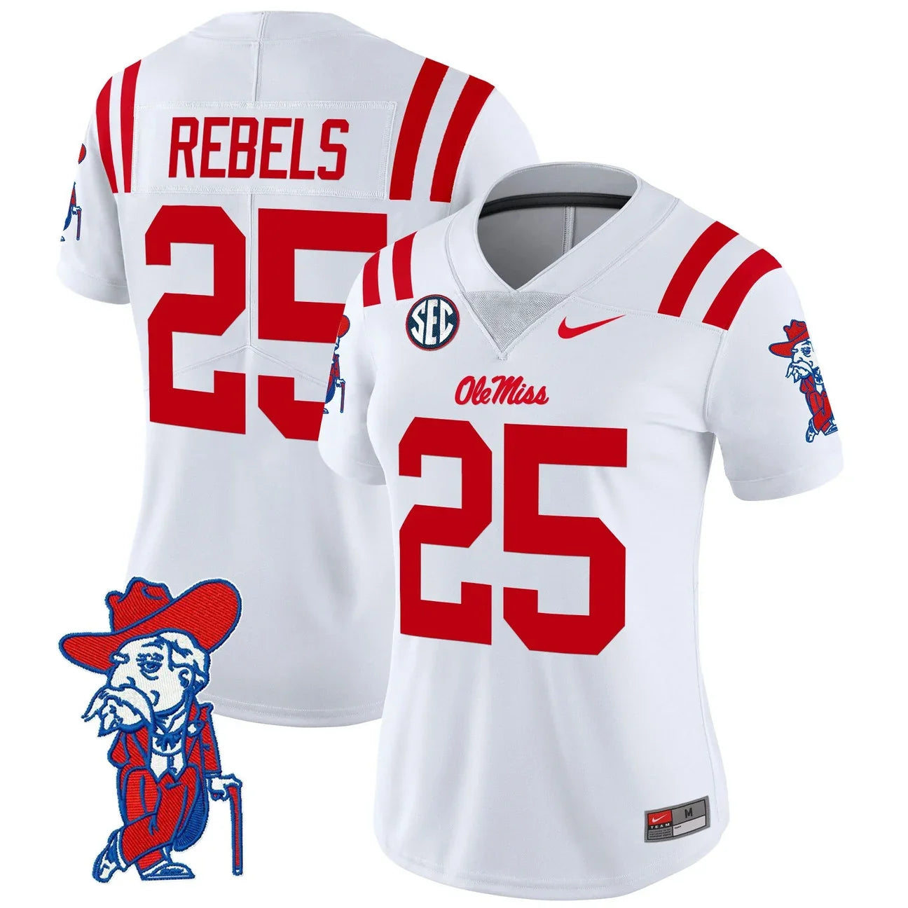 Women's Ole Miss Rebels 2026 Vapor Limited Jersey V2 - All Stitched