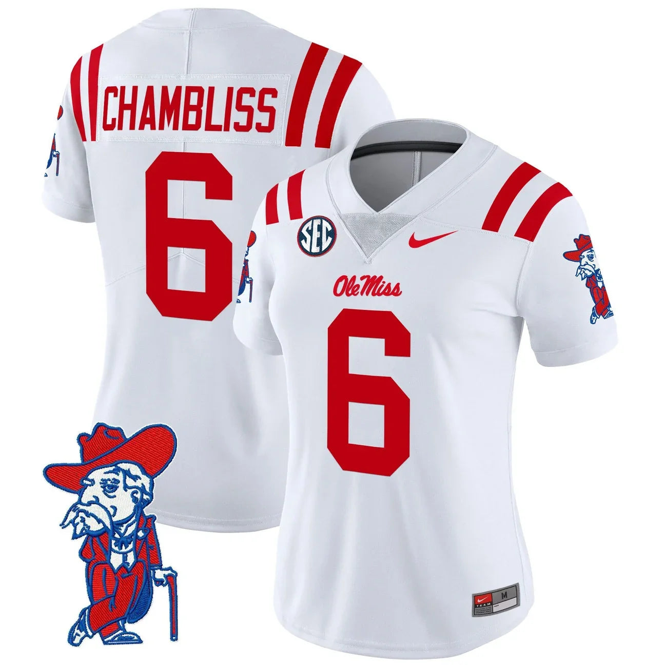 Women's Ole Miss Rebels 2026 Vapor Limited Jersey V2 - All Stitched
