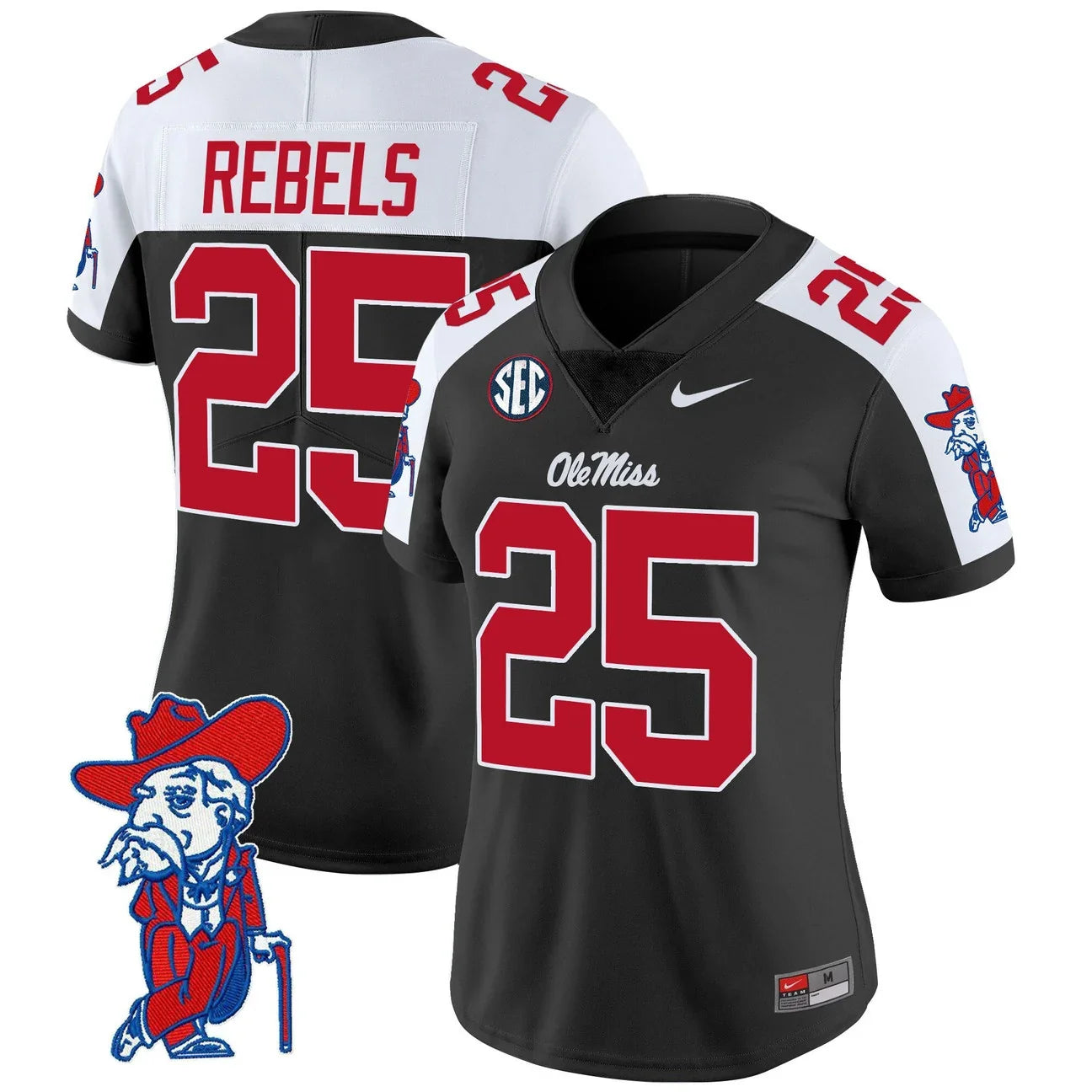 Women's Ole Miss Rebels 2026 Vapor Limited Jersey V2 - All Stitched