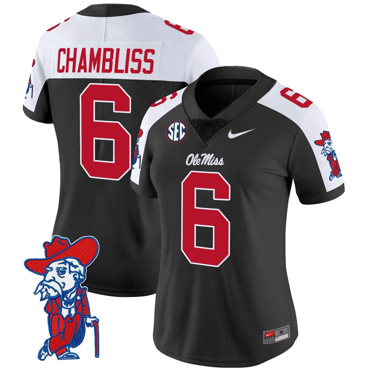Women's Ole Miss Rebels 2026 Vapor Limited Jersey V2 - All Stitched