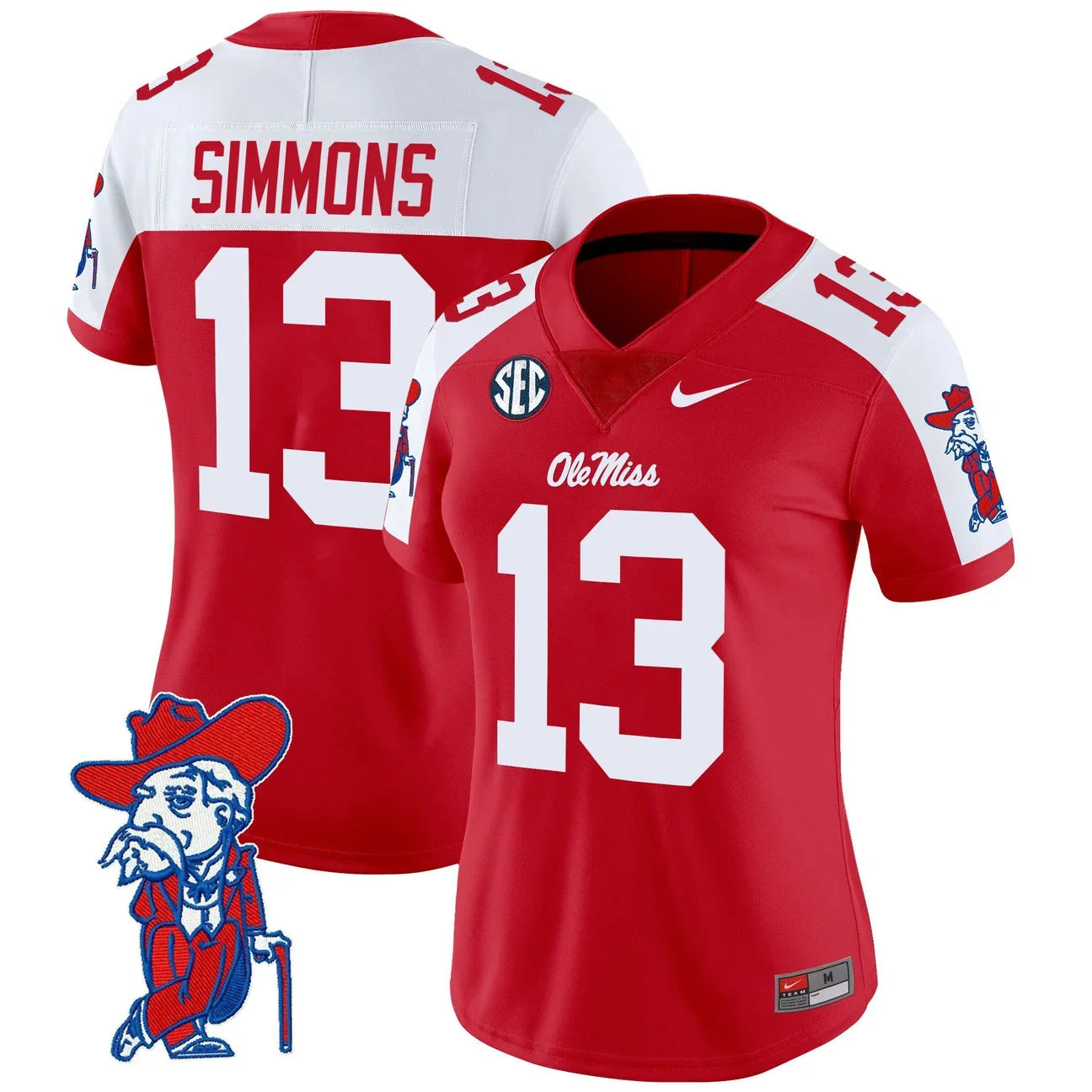 Women's Ole Miss Rebels 2026 Vapor Limited Jersey V2 - All Stitched