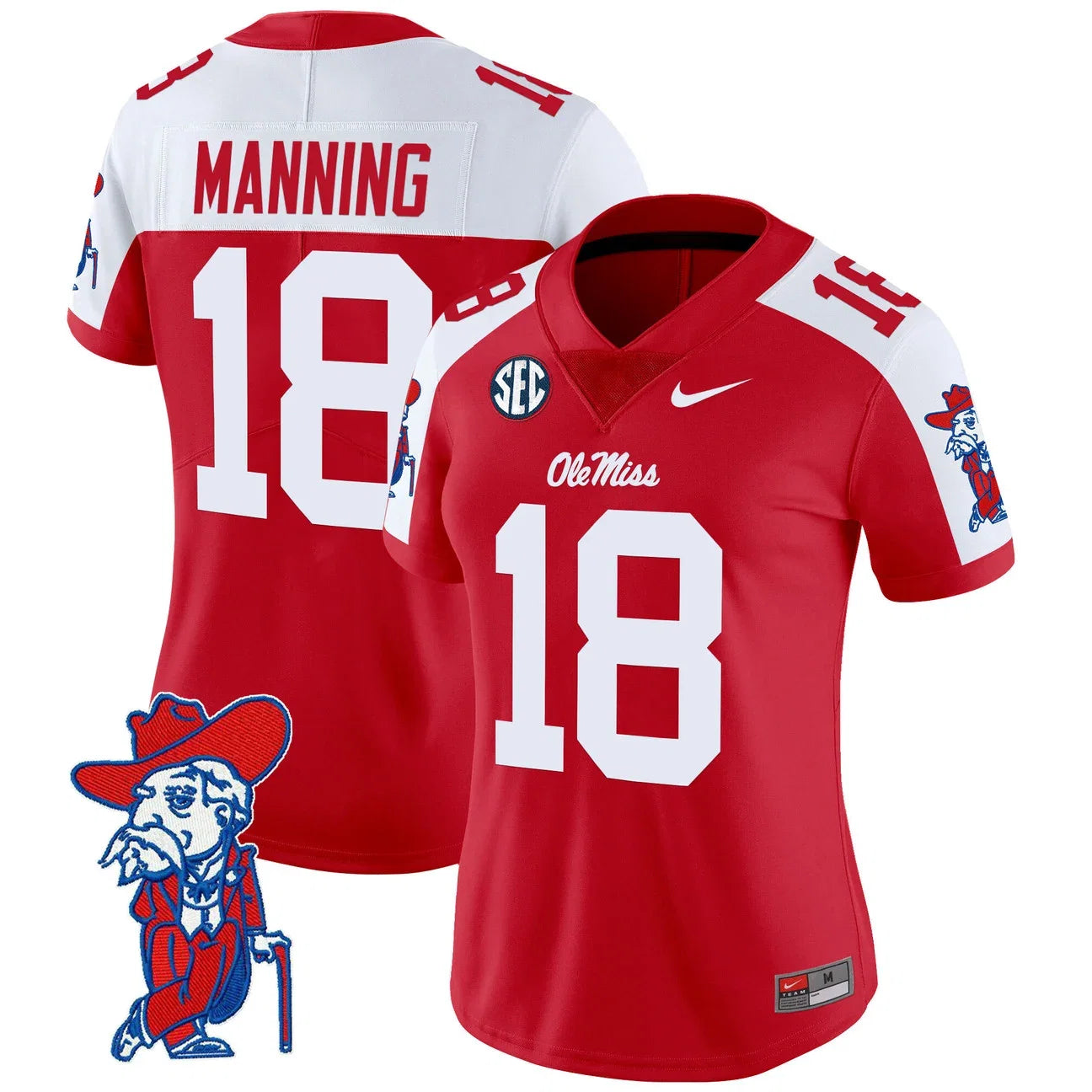 Women's Ole Miss Rebels 2026 Vapor Limited Jersey V2 - All Stitched