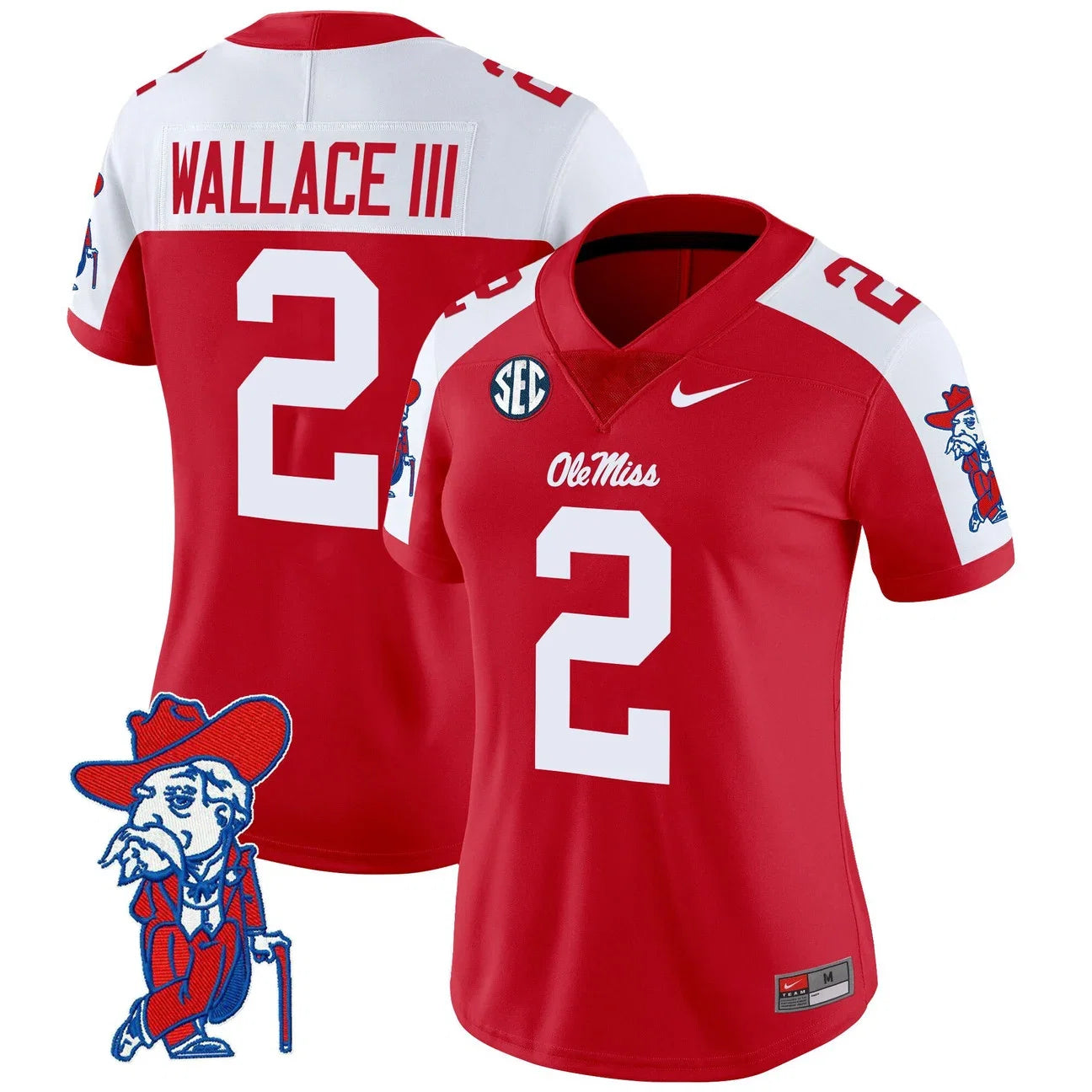 Women's Ole Miss Rebels 2026 Vapor Limited Jersey V2 - All Stitched