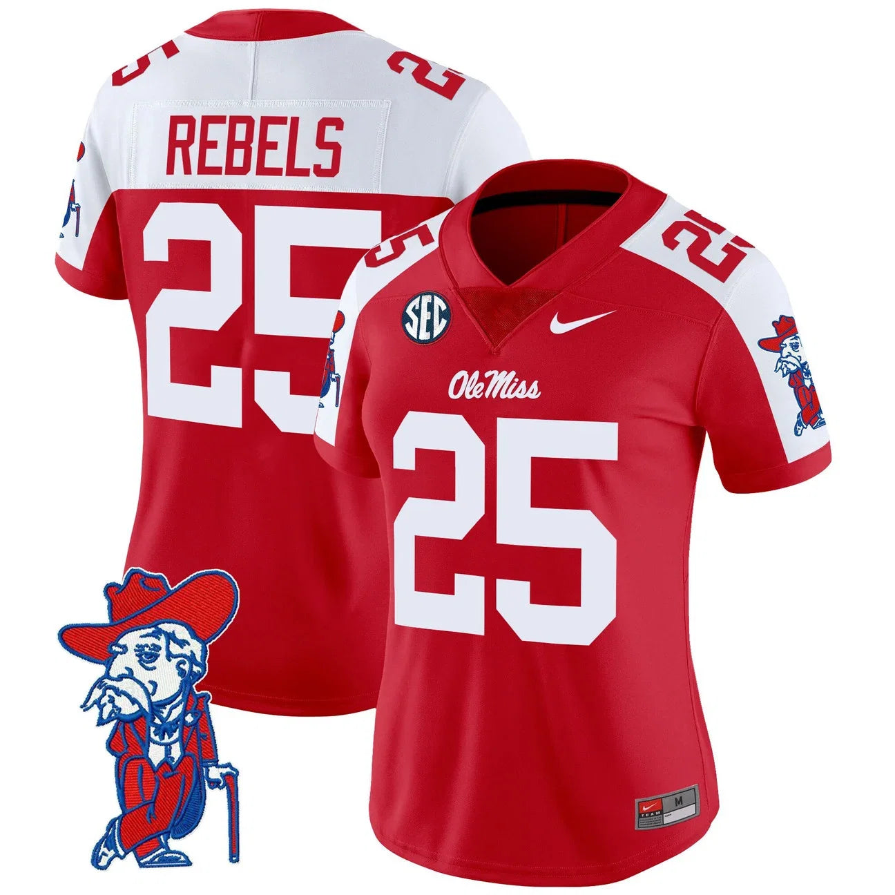 Women's Ole Miss Rebels 2026 Vapor Limited Jersey V2 - All Stitched